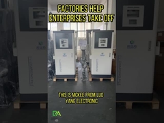 60KW/80KW/120KW/160KW integrierte DC-Ladestelle mit doppelter Kanone / Ladestelle für elektrische Fahrzeuge