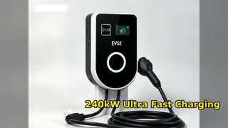 7 kW NEMA-Standard-EV-Ladegerät, tragbar und wandmontiertes EVSE