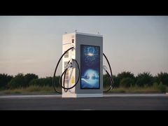 DC-Ladegerät für Elektrofahrzeuge mit Werbebildschirm, Schnellladelösung