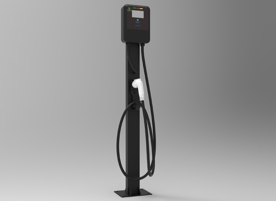 11 kW Wechselstrom-EV-Ladegerät Kartenwipe Typ1 Typ2