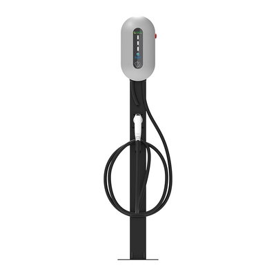 Bodenmontiertes 11kw Wandladegerät AC EV Ladegerät 32A Wasserdichtes Design