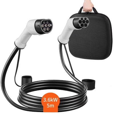 Ein guter Preis. Typ 2 bis Typ 2 EV-Ladekabel 16A 220V 5M EV-Ladekabel für Autos Online