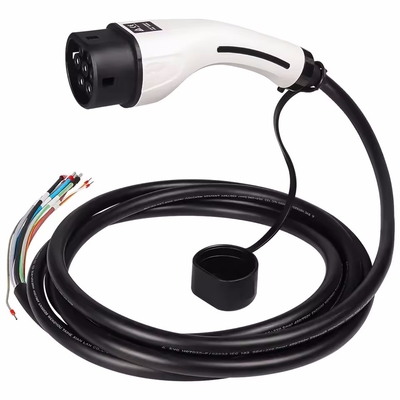 Ein guter Preis. OEM 32A EV-Ladestecker 7,3kw Ev-Ladestecker Typ 2 mit 5m Kabel Online