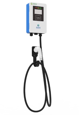 16A 32A Wandmontierte / nach dem Typ des Elektrofahrzeugs Wechselstromladestelle