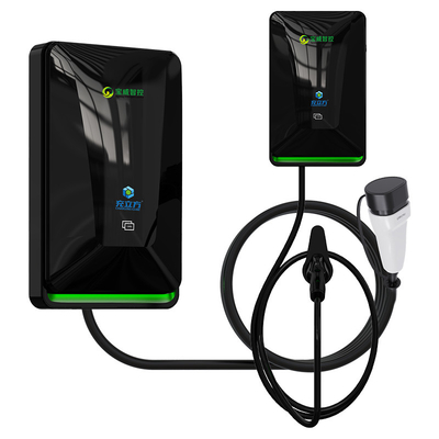 Ein guter Preis. 7KW 11KW 21KW schwarz Wandmontiertes Elektrofahrzeug mit einer einzigen Waffe Wechselstromladestelle für Heimgebrauch Online