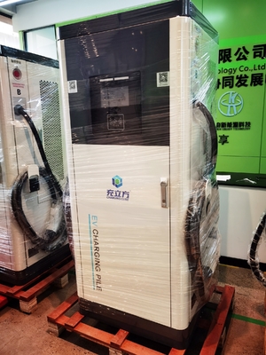 CE-zertifizierte Ladestation für Elektrofahrzeuge mit Doppelgeschütz 80 kW/120 kW/160 kW