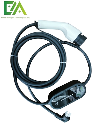 Portable 3.5Kw-22kW Elektroauto-Ladegerät Verstellbarer Strom 8A/10A/13A/16A/32A Einphasige Drei-Phase