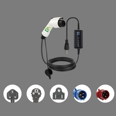 Ein guter Preis. Elektroauto 16A 3.5KW Strom kann gewechselt werden Portable Evse Elektroauto-Ladegerät Online