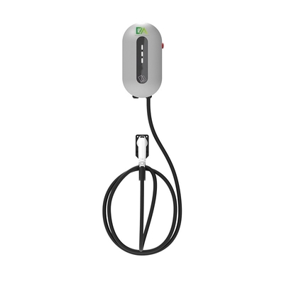 Zuhause 22KW Silber Wandladegerät für Elektrofahrzeuge EV GBT 7KW 11KW Ladestation für Elektrofahrzeuge
