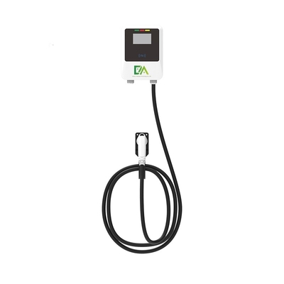 Ein guter Preis. Zuhause 7KW 11KW 22KW 32A Weißes Wandgebundenes Elektroauto Einzelgewehr AC-Ladegerät Online