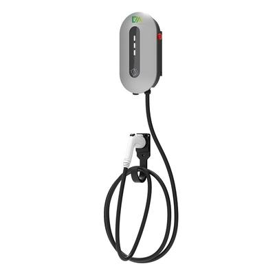 AC 7kW 11kW 22kW Ladegerät EV Wand Montage Ladestation CE Typ-2 Typ-1 Steckdose Öffentliche Ocpp Elektrofahrzeug Ladestelle
