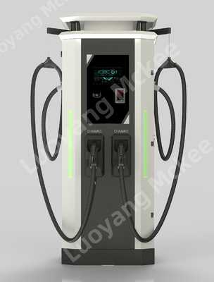 120kw DC Schnellladestation mit LCD-Bildschirm