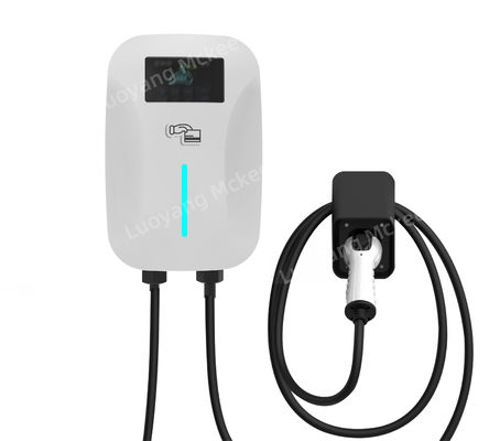 Ein guter Preis. 11kW verstellbare Level 2 AC EV Ladegerät Wandmontierte Elektrofahrzeug-Ladestation Wallbox Online