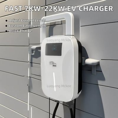 Ein guter Preis. Wallbox AC EV-Ladegerät mit 5m Kabellänge 4,3 Zoll Smart Display und IP65-Schutz für Heim- und Gewerbezwecke Online