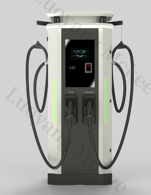 Kommerzieller DC-EV-Lader 60kW Schnellladestation mit LCD-Bildschirm für schnelle und elektrische Fahrzeugladelösungen