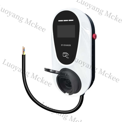 7kw Wechselstrom-EV-Ladegerät 32A GB/T Ladekabel Einstellbarer Ausgangsstrom Portables Ladegerät für Elektroautos mit Digitalbildschirm