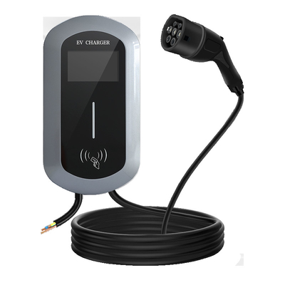 Mode 3 22KW 3-Phasen-Ladegerät für Elektrofahrzeuge nach europäischem Standard Typ 2 Elektrofahrzeug-Ladestation Wallbox Elektro-Ladestation AC-Ladesäule
