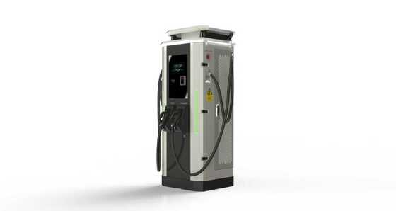 60kW DC Fast Charging Pile for Electric Vehicles, equipped with an LCD display, providing efficient and rapid EV charging solutions.
