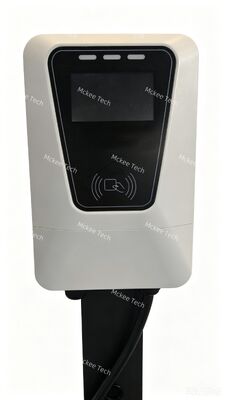 7 kW bodenstehendes AC-EV-Ladegerät 32 A 4,3-Zoll-Touchscreen-Karten-QR-Abrechnungsvorgang