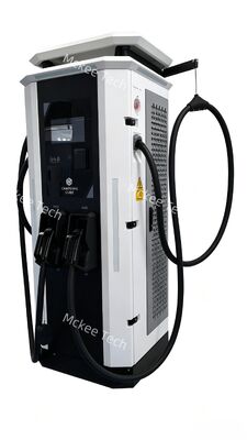Ein guter Preis. 60-kW-Bodenladesäule mit Schwenkarm, die das Durchziehen von Karten, PCS, Kartenleser und andere Aktivierungsmodi unterstützt Online
