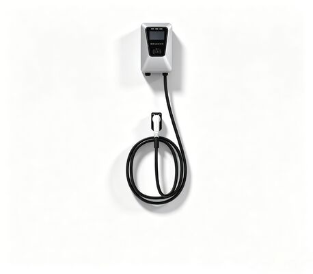 Ein guter Preis. 32A 7KW Silber Single Port EV AC Ladestation Wandsäulentyp Online