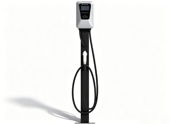 7-kW-AC-EV-Ladegerät für den Außenbereich, IP55, 32 A, breiter Temperaturbereich, 4,3-Zoll-Touchscreen, Doppelmontage