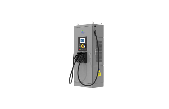 480kW Gleichstrom-Ladegerät. Kommerzielle Konfiguration für alle Wetterbedingungen, Haltbarkeit im Freien und störungsfreier Betrieb.