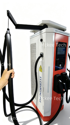 120 kW Dual Gun DC Fast EV Charger with IP54 Weatherproof Protection for Commercial Use