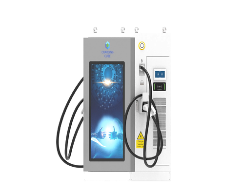 4G Ethernet WIFI APP Werbebildschirm-Serie DC EV-Ladegerät OCPP1.6J Luftkühlung IP54 10-Zoll-Touchscreen 120kW Schnellladestation für Highway-Parkplatz Anwendungen der kommerziellen Flotte