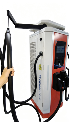 Ein guter Preis. CLF‑DC‑320 White Dew Serie DC EV Schnellladegerät 320KW Salzsprühnebelbeständig Typ2 Stecker 3Phase AC380V IP54 Luftkühlung OCPP1.6J 10 Zoll Touchscreen 5m Kabel Online