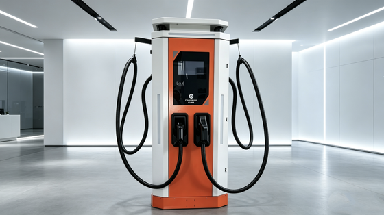 Ein guter Preis. White Dew-Serie CLF-DC-240 Salzsprühsicher Gleichspannungs-Schnellladestation 240KW Typ2 Stecker 3Phase AC380V IP54 Luftkühlung OCPP1.6J 10 Zoll Touchscreen 5m Kabel Online