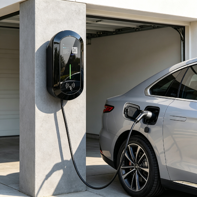 Ein guter Preis. R8 Wohn- und Nutzfahrzeugladegerät NACS Tesla Kompatible Anti-Salz-Spray Wandmontierte Säule-Typ AC-Ladestation 11,5kw 48A 85V bis 265V IP54 5,64 Zoll LCD-Display Online