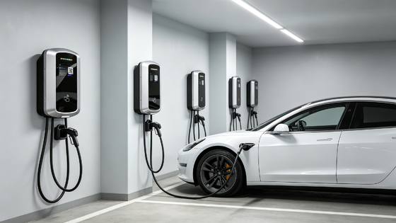 Ein guter Preis. Smart J8 Typ2 EV AC Ladestation Wandmontage Säulenmontage 22kw 32A 380V IP54 5,64 Zoll LCD-Display Geeignet für Wohn- und Gewerbebereiche Online