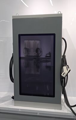 Ein guter Preis. 240kW Hochleistungs-DC-EV-Ladegerät CLF-DC-240 Werbebildschirm-Serie mit 55-Zoll-LCD OCPP1.6J IP54 Luftkühlung Ultraschnelles kommerzielles Hub-Ladegerät Online