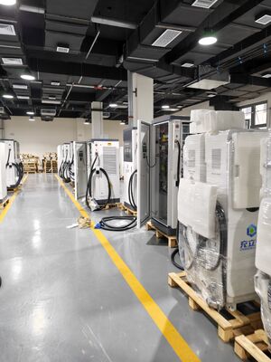 480kW 720kW Flexible Shared Charging Stack 600A Liquid Cooled Terminal 40kW SiC Module for Fleet Charging Hub